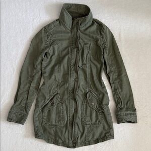 Abercrombie | Kids Cotton Utility Military Jacket Army Green (S/10)